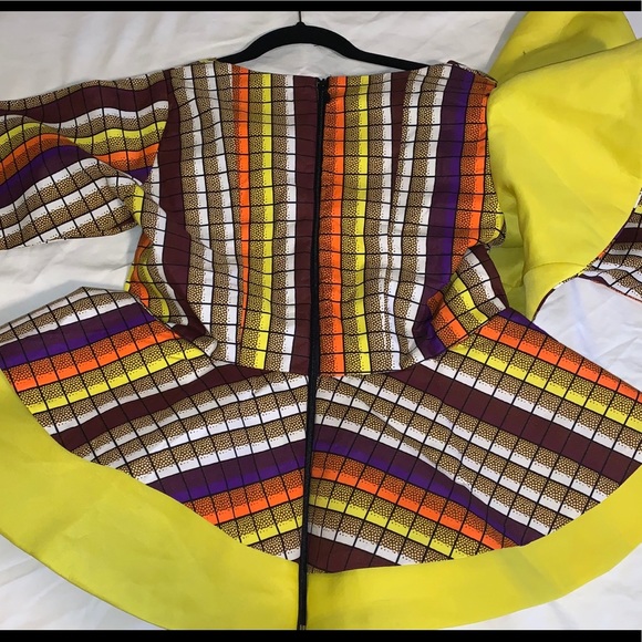 New Handmade Ankara Print Top - Picture 1 of 3